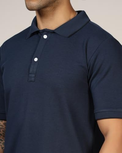 Image of Leriya Fashion T Shirt for Men || Men T-Shirt || Men Polo T-Shirt || Men Plain T-Shirt || V-Neck Collar Tshirt