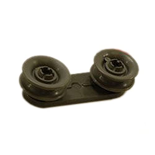 Whirlpool W10078083 Dishwasher Dishrack Track Roller (Replaces W10078083) Genuine Original Equipment Manufacturer (OEM) Part
