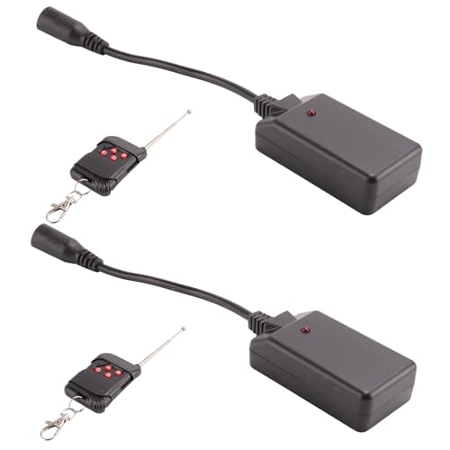 4 unidades de receptor controlador remoto AC 90-240 V con interfaz XLR de 3 pines para máquinas de humo y niebla, 400 W, 500 W, 900 W y 1500 W miniatura 7