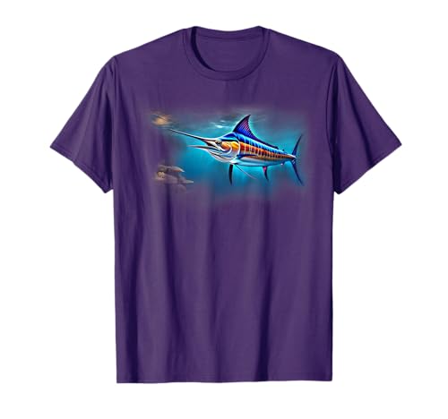 Blue Marlin Fishing Apparel T-Shirt