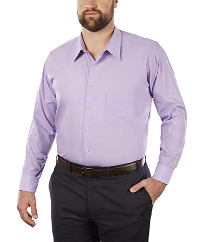 Image of Van Heusen Men's Big Fit Poplin Dress Shirt (Big & Tall)