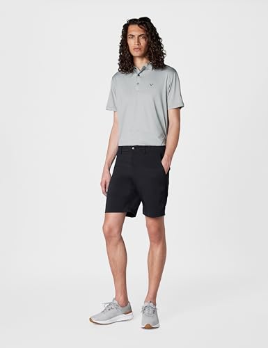 Callaway Men's Opti-Stretch Solid Short with Active Waistband, Caviar, 40 - image 7