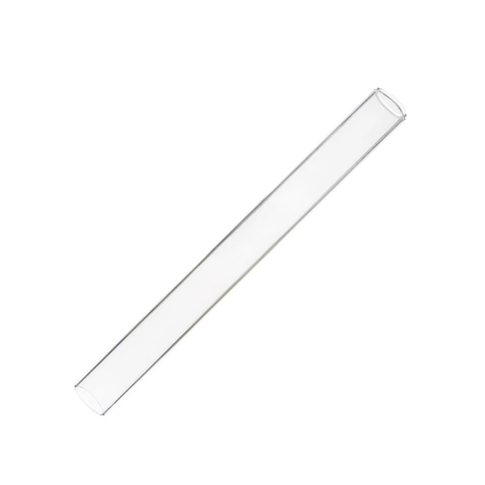 Transparente Glasröhre 1 Stück Rohrschauglas Kesselteile Zylinder, rundes gerades Glasrohr mit hohem Borosilikatgehalt, Höhe 200 mm(85x9mm)