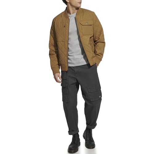 Image of Levi's Men's Levi's Men's Diamond Quilted Bomber Jacket