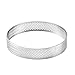 Cabilock 1PC Stainless Steel Cake Ring Round Cake Rings Tart Ring Baking Mold Pastry Rings Cake Mousse Mold Baking Supply 8 inch