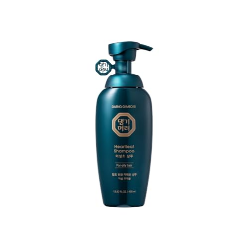 DAENG GI MEO RI - Shampoo for Oily Hair - Korean Scalp Care, Sebum Control, Herbal Extracts - K-Beauty Hair Cleanser - 400ml 13.5FL OZ, Heartleaf ???
