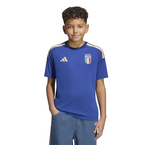 adidas Unisex-Kids Italy 2026 Home Fan Jersey, Bold Blue, X-Large