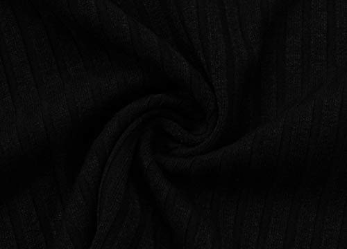 Women's Sexy Bodycon Tank Dresses Sleeveless Ribbed Knit Midi Club Dresses Black-A #TOP4