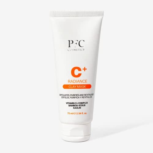 Pfc Cosmetics - Mascarilla Exfoliante Facial Radiance C Clay Mask 75ml Tratamiento De Arcilla Exfoliante Con Vitamina C Complex Scrub De Bamboo Y Caolín Peeling Facial - Piel Normal, Seca Y Grasa Pfc Cosmetics - Mascarilla Exfoliante Facial Radiance C Clay Mask 75ml Tratamiento De Arcilla Exfoliante Con Vitamina C Complex Scrub De Bamboo Y Caolín Peeling Facial - Piel Normal, Seca Y Grasa