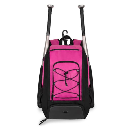 Mochila de béisbol de 35L con soporte acolchado y organizador de equipamiento