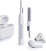 Inefable Cleaning Pen for Airpods, 4-in-1 Soft Brush Cleaning kit for Earpods, Multifunctional Bluetooth Earbuds Cleaning Pen for AirPods Pro,Electronics Cleaner Tools Kit – (Pack of 1, White)
