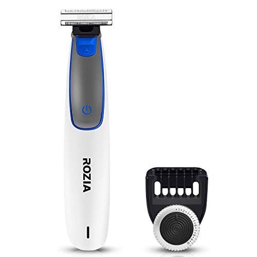 Beard Trimmer Electric Mustache Trimmer Shaver for Men Rechargeable Razor Hybrid Replacement Adjustable