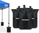 ABCCANOPY Bolsas de Peso para cenador instantáneo, Juego de 4 a 50 Libras de Capacidad por Bolsa