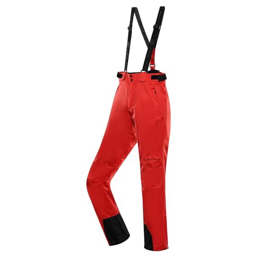 ALPINE PRO SPORTSWEAR & EQUIPMENT Pantalon de ski EDES pour homme, rouge