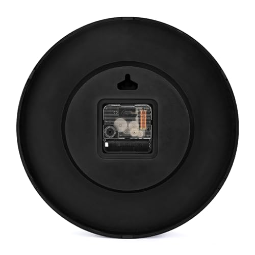 Reloj de pared analógico silencioso 10 pulgadas redondo miniatura 7