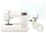 ジャノメ コンピュータミシン MP580MSE 押え圧調節/下糸クイック/自動糸調子機能/自動糸切り機能搭載