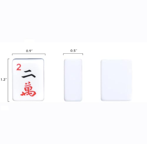 Juego Completo American Mahjong con 166 Fichas Premium miniatura 2