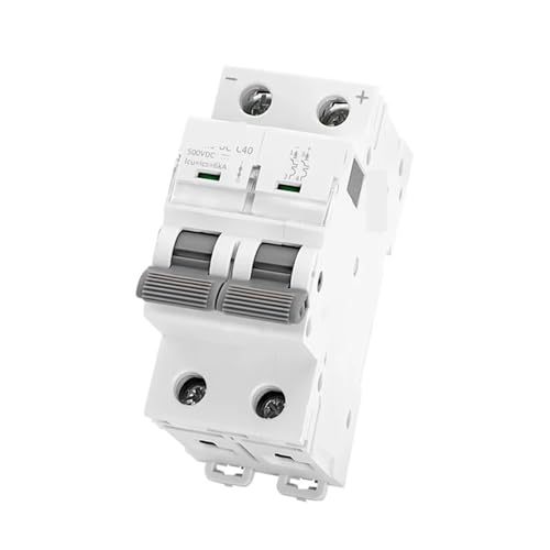 Mini disjoncteur DC protégeant vos surcharges électriques 2P 500V 6A 6KA