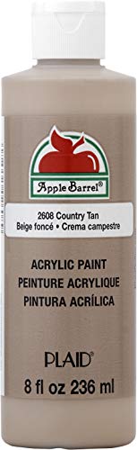 Apple Barrel Acrylic Paint in Assorted Colors (8 oz), K2608 Country Tan