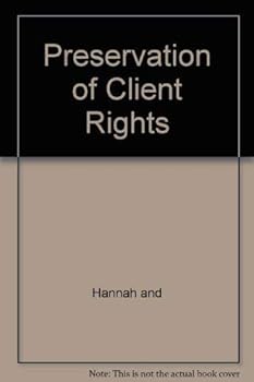 Hardcover Preservation of Client Rights Book