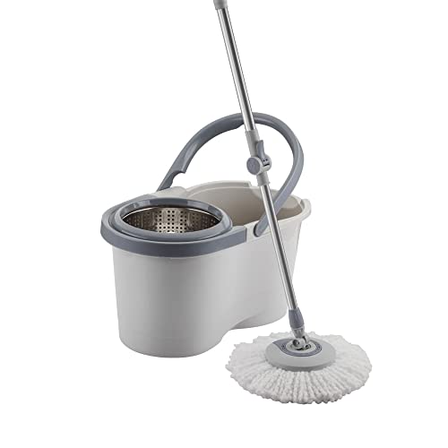 Electrolux Menalux MOP Giratório Inox com Refil Extra de Microfibra