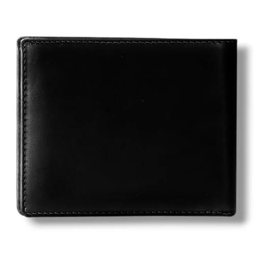 Image of Arista Vault Smart Leather Wallet for Men - GPS Bluetooth Tracker, Anti-Theft RFID Blocking, Phone Finder, Anti-Lost Alarm, Premium Slim Design, Works with Android & Apple Devices (Modern, Black)