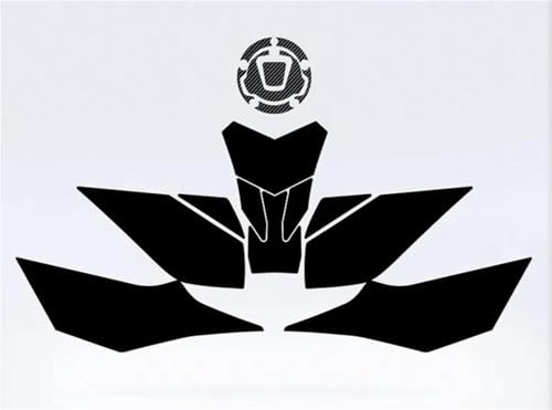 Protector de tanque esmerilado CFMOTO 675SR-R calcomanías de tracción exclusivas Color21