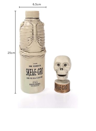 WOW! STUFF Skele-Gro Water Bottle, Multicolor, 2.56 x 2.56 x 9.84 inches - Image 2
