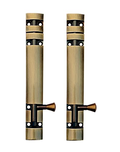 Image of Tower Bolt Antique Brass Finishing | Door /Window Tower Bolt (8 Inches)
