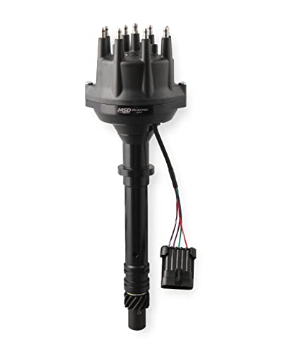 Msd Dist., Black, Dual Sync, Chevy Sb/Bb