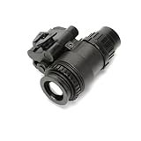 Hrzisdaナイトビジョンゴーグル PVS-18 赤外線ヘルメット HD デジタル衣類 赤外線ナイトビジョンゴーグル 3倍倍率望遠鏡 屋外ウェブサイトモデル (ブラック)