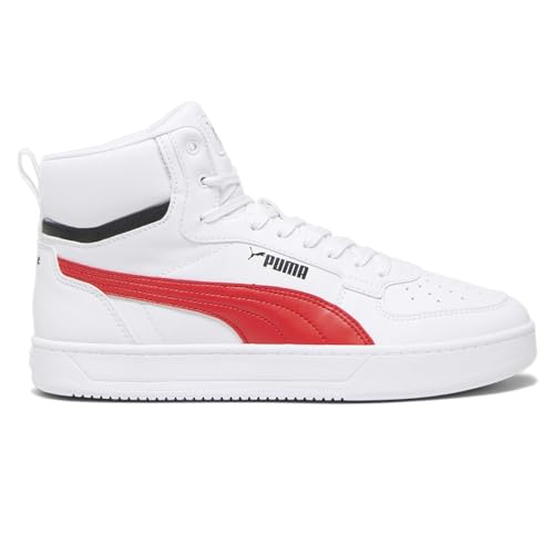 PUMA Caven 20 Mid Mens Basketball 14 DM US WhiteRedBlack