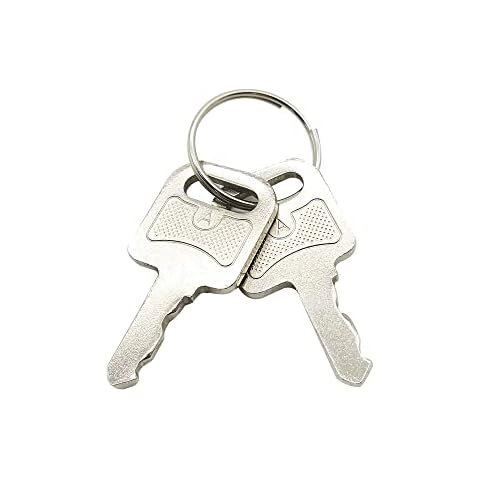 2 Pcs A55L-0001-0161#J2A11A Program Protect Switch Key for Fanuc Robotdrill 31I-A Control Panel Cover