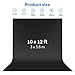 NEEWER 10 x 12FT / 3 x 3.6M PRO Photo Studio Premium Polyester Collapsible Backdrop Background for Photography, Video and Television (Backdrop ONLY) - Black