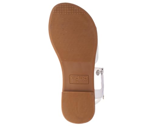 Image of bebe Girls' Sandals - Trendy Flat Designs with Rhinestones, Puffy Straps, Embossed Details and Charms for Toddlers /Little Kids /Big Kids