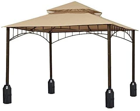 Eurmax Usa Weight Bags For Pop Up Canopy Instant Shelter, Sand Bags, Canopy Weights Tent Weight For Patio Umbrella Base,Without Sands(Premium,Blue) #TOP4