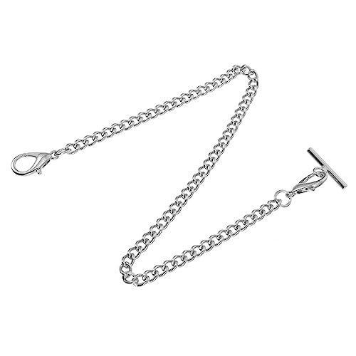 BESTYASH Pocket Watch Chain Lobster Clasp Stylish Link Chain for Clothing Handbags and Jeans Construction for Men Pocket Watches and Fashion Accessories