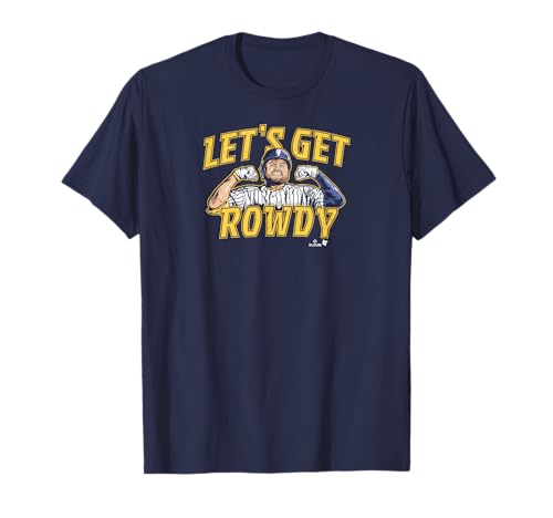 Rowdy Tellez - Let's Get Rowdy - Milwaukee Baseball T-Shirt