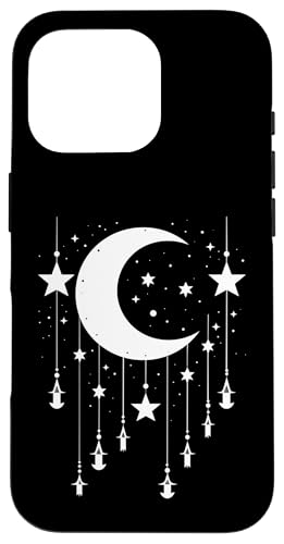 Galaxy Night Sky Moon Lunar Stars Love X}zP[X iPhone 16 Pro p