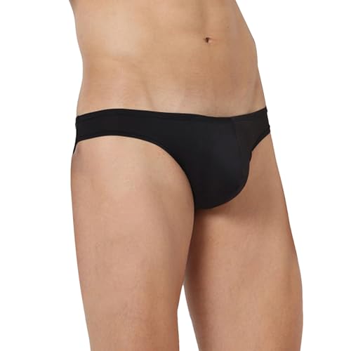 Image of Featherlight Antimicrobial Semi-Seamless MiniCheek Underwear for Men
