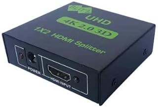 BLITZ Splitter 1/2 4K: Compact HDMI Splitter for Dual-Display 4K Content Sharing