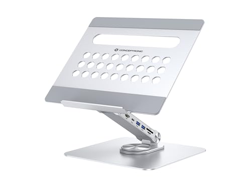 Conceptronic Soporte para Portátil 110521307101 estable con base elevada 2