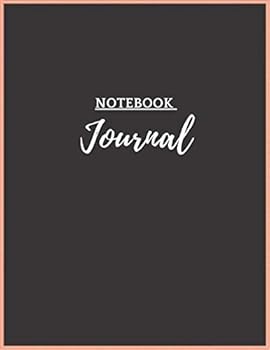 Paperback NOTEBOOK Journal: Lined Notebook / Journal Gift, 120 Pages, 8.5 x 11, College Ruled Composition Book, Soft Cover, Matte Finish Book
