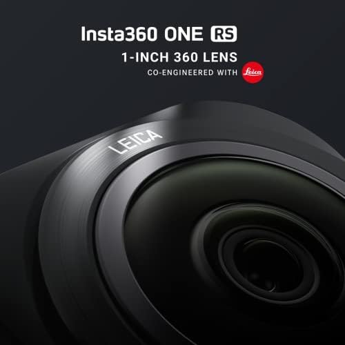 Insta360 One RS 1 inç 360° Edition – 6K 360° kamera, iki adet 1 inç sensörlü, Leica ile birlikte geliştirilmiştir, 21 MP fotoğraf, akış durumu sabitleme, düşük ışıkta çok iyi görüntü, su geçirmez - Görsel 2