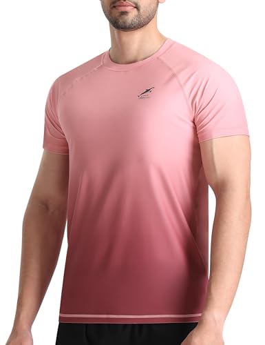 Image of Men's Swim Shirts Rash Guard UPF 50+ UV Sun Protection T-Shirt Quick Dry Fishing Beach T Shirts