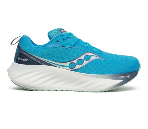 Saucony Tenis Triumph 22 para mujer, Viziblue/Dusk, 10