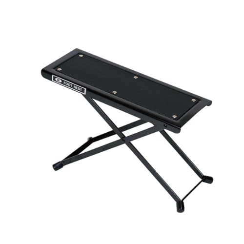 Kikutani GF-1B Guitar Foot Stool, Steel, Black
