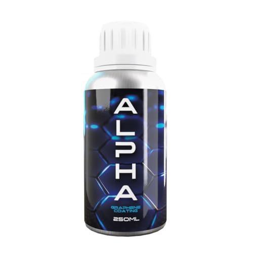 Image of Alpha Graphene Ceramic Coating - Pro-Level Coating with Marine Grade Protection for Automotive, Marine, RV and more - Extreme Hydrophobics and Durability - 5 years Protection (Alpha250)
