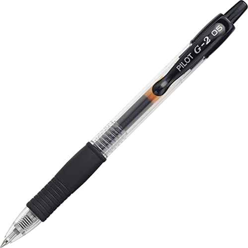 Bolígrafo Pilot Gel Retráctil Recargable Punta Extra Fina Negro