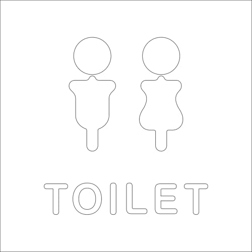 kazuwa design VvȃgCpTCXebJ[02 sNgO ē TOILET gCTC }[N j TC V[ JbeBOXebJ[  킢 Vv OK  (zCgipV[gj)